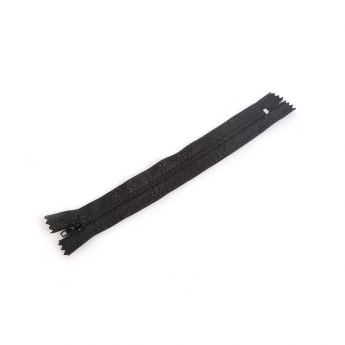 20cm Siyah Pantolon Fermuarı 10 Adet
