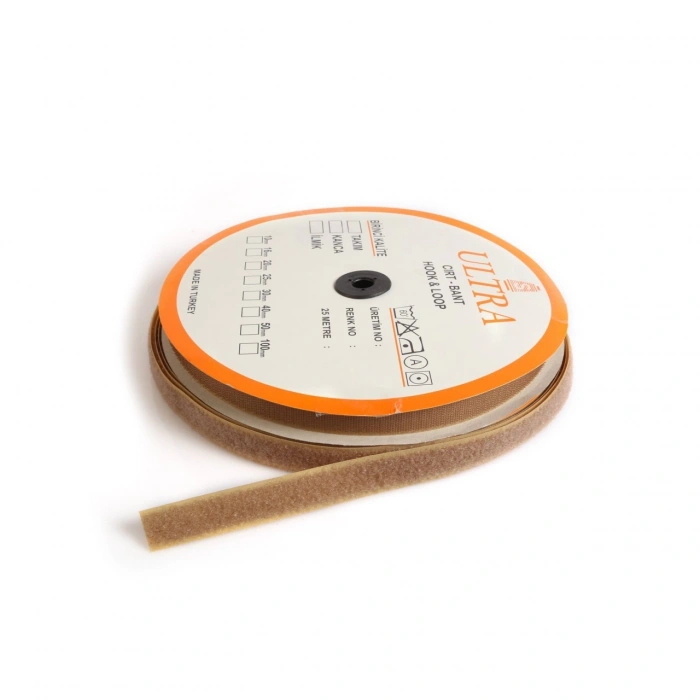 2cm Çöl Kahve Cırtbant 5 Metre