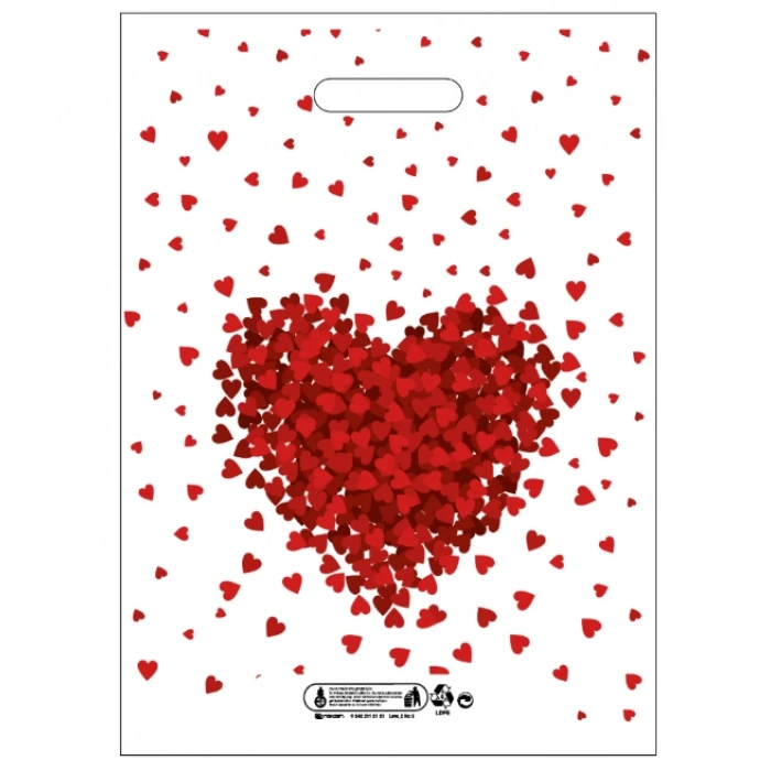 33x45 Çok Renkli Takviyeli Poşet(1000 Adet)