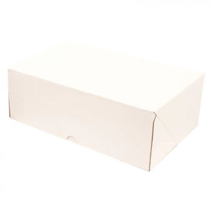 35x24x14cm E-Ticaret Kargo Kutusu - 4 Nokta - Beyaz