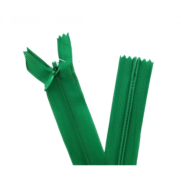 5 Adet 60cm Yeşil Gizli Fermuar