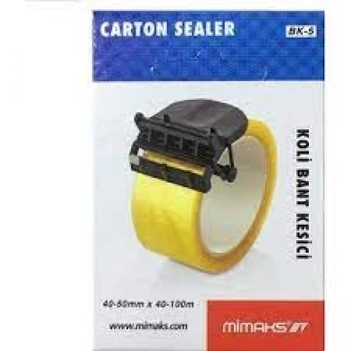 50mm Bant-Kes Bantlama Aparatı - Siyah