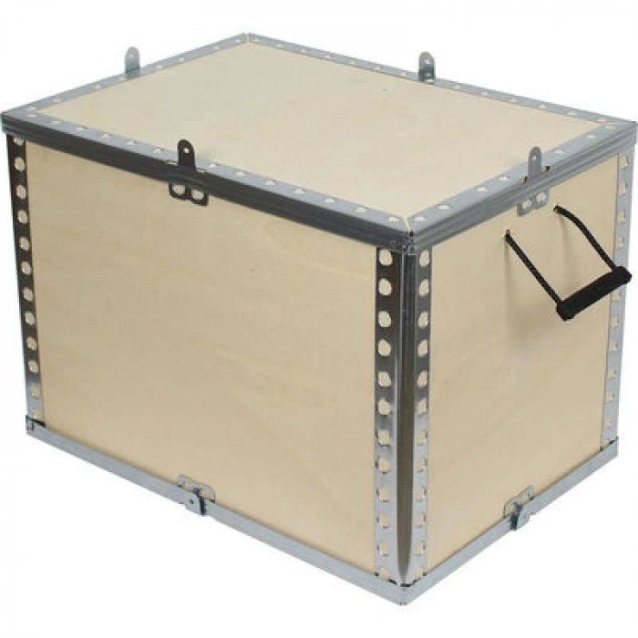 50x35x35cm Ahşap Kargo Sandığı