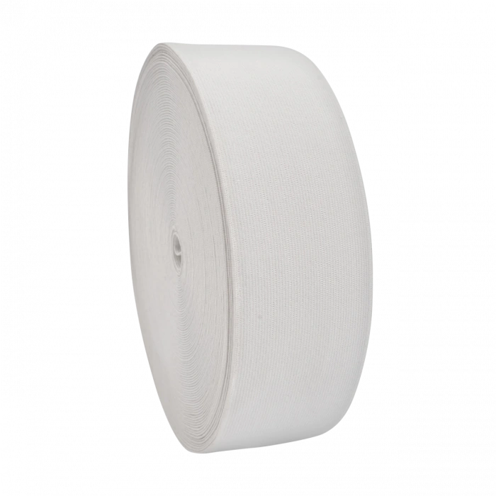 5cm Beyaz Lastik 25 metre