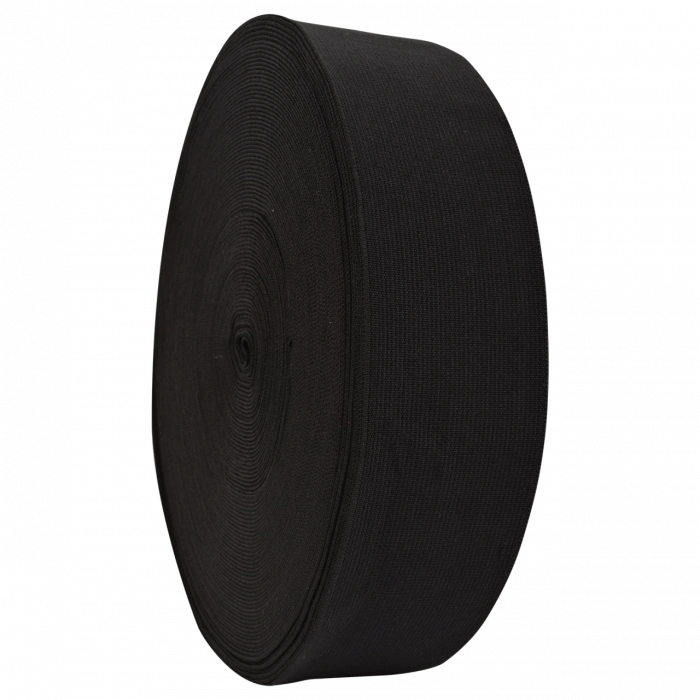 5cm Siyah Lastik 25 metre