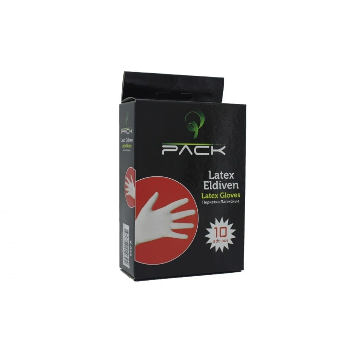 Lateks Pudralı Eldiven 10  lu.