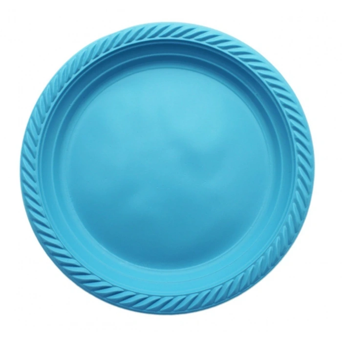 Plastik Renkli Tabak 10 lu.