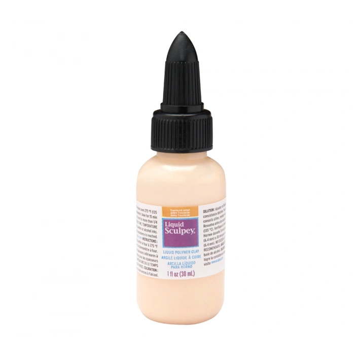 Sculpey Liquid Sıvı Polimer Kil 30 ml. Transparan Kehribar