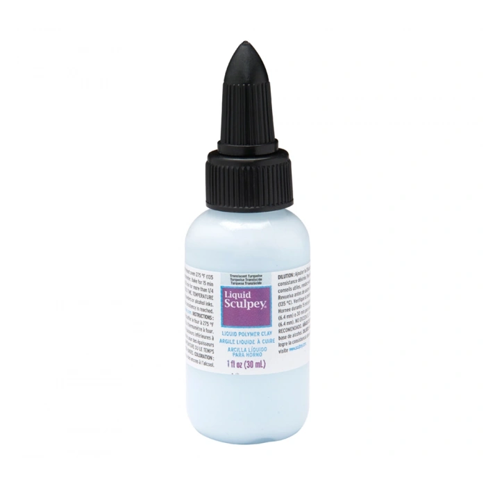 Sculpey Liquid Sıvı Polimer Kil 30 ml. Transparan Turkuaz