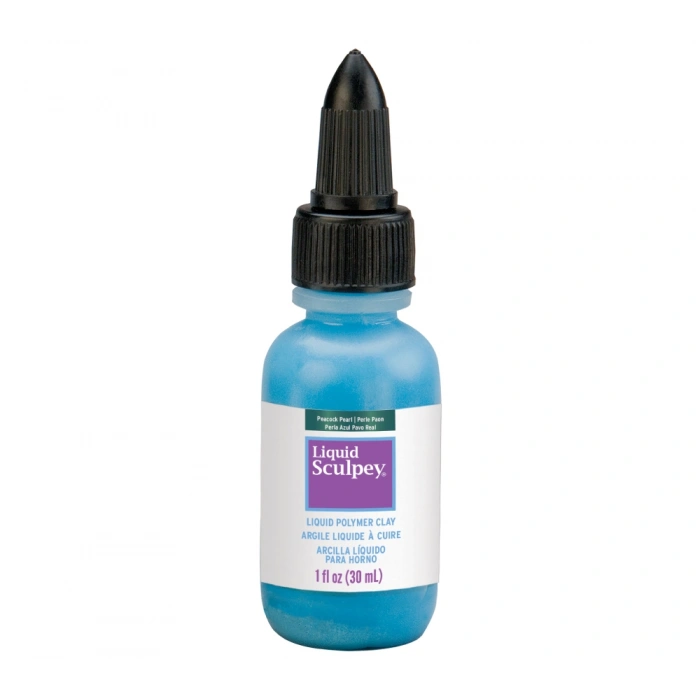 Sculpey Liquid Sıvı Polimer Kil 30 ml. Gösterişli Mavi İnci