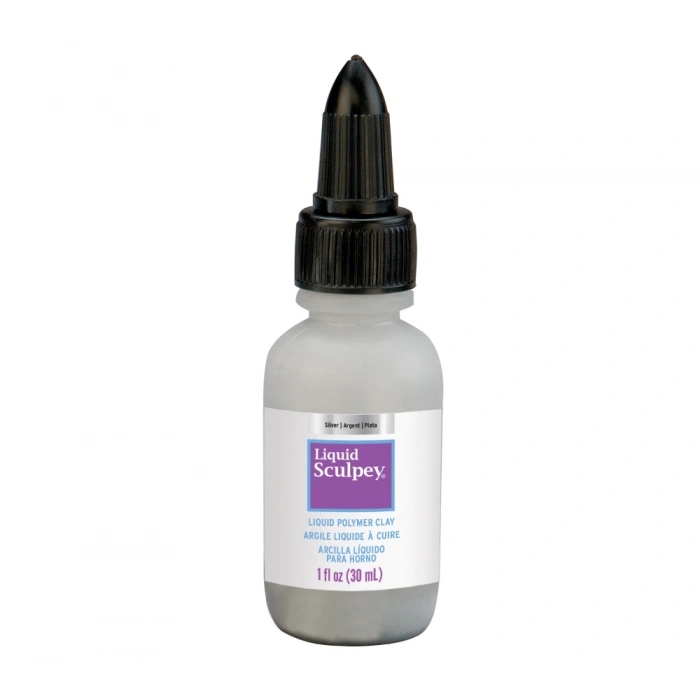 Sculpey Liquid Sıvı Polimer Kil 30 ml. Gümüş