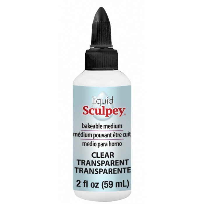 Sculpey Liquid Sıvı Polimer Kil 59 ml. Translucent (Şeffaf)