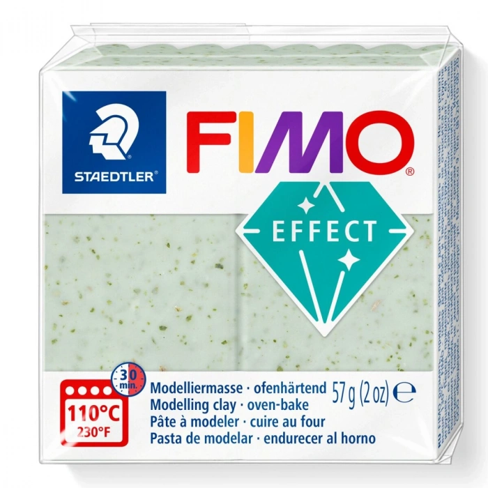 Staedtler Fimo Effect Polimer Kil 570 Botanik Yeşil