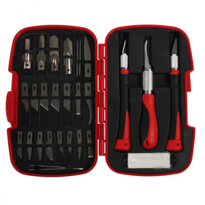 Hobi Market Art Oyma ve Kretuar Bıçağı Seti 30 Parça