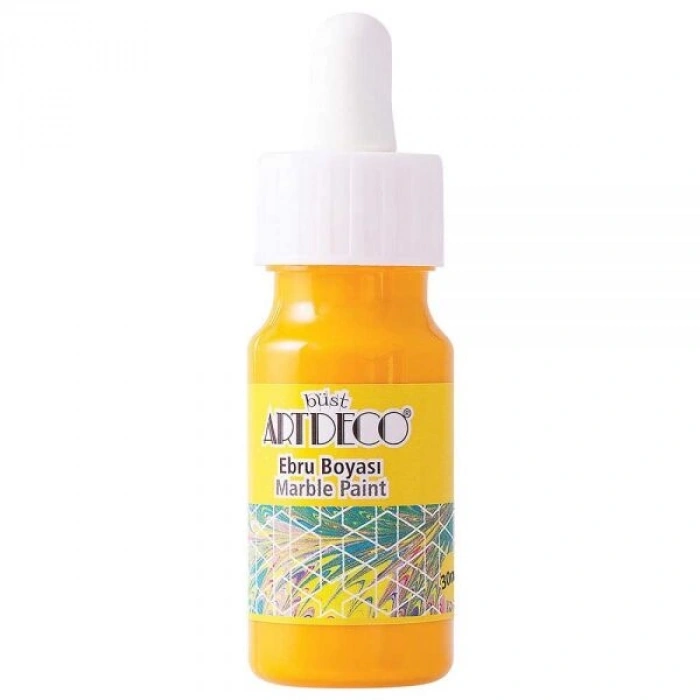 Artdeco Ebru Boyası 30 ml. 02 Koyu Sarı