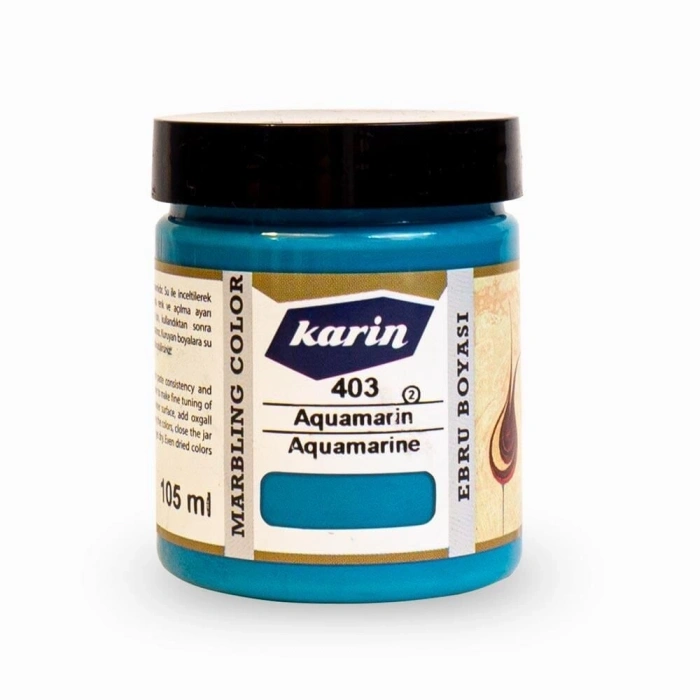 Karin Ebru Boyası 105 ml. 403 Aquamarin