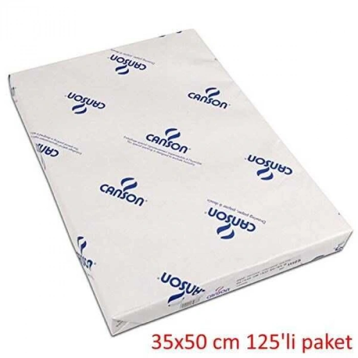 Canson 1557 Dessin Resim Çizim Kağıdı 200 gr. 35x50 cm. 125li Paket