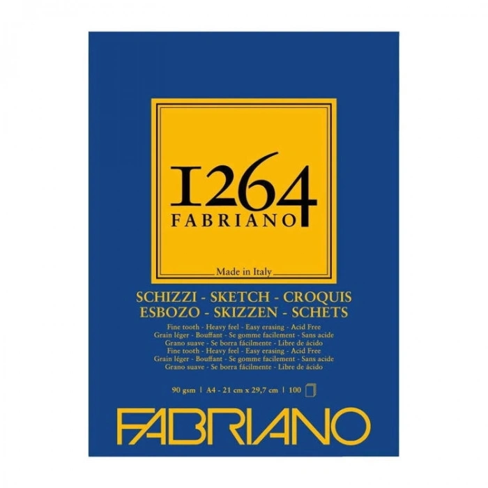 Fabriano 1264 Sketch Paper Eskiz Çizim Defteri 90 gr. A4 100 yaprak