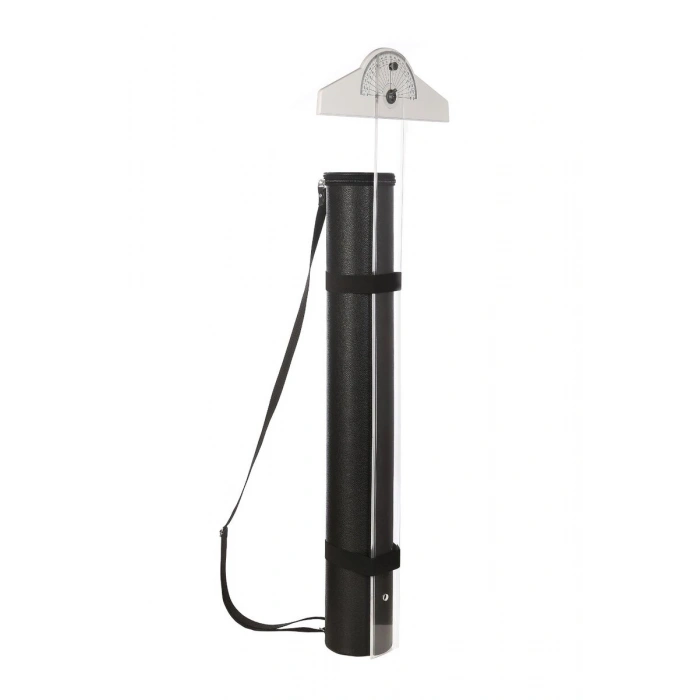 BBack Deri Proje Tüpü (Proje Taşıma Çantası) SİYAH