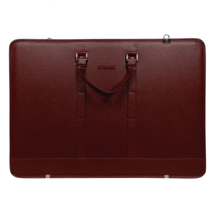 Bback Deri Körüklü Proje Resim Çantası 40x55 cm. BORDO
