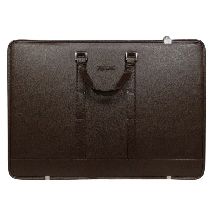 Bback Deri Körüklü Proje Resim Çantası 40x55 cm. KAHVERENGİ