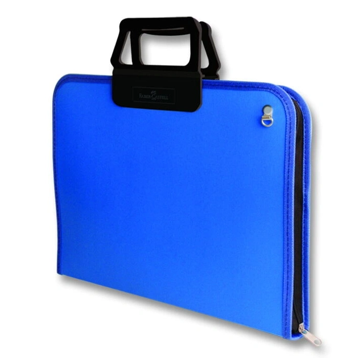 Faber Castell Proje Çantası 38x55 cm. MAVİ