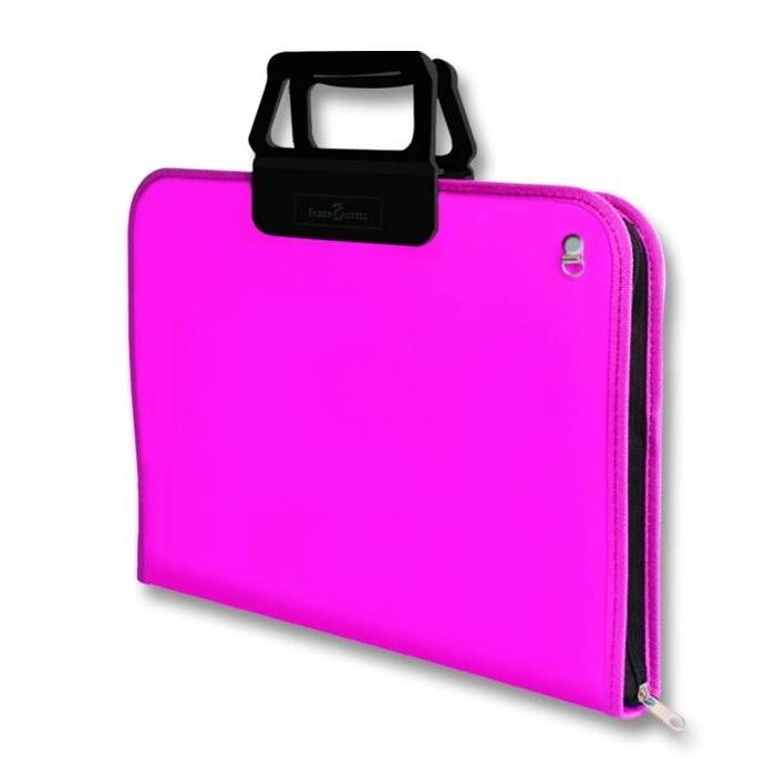Faber Castell Proje Çantası 28x38 cm. PEMBE