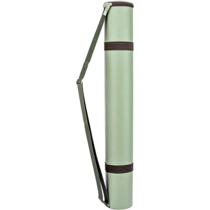 BBack Deri Proje Tüpü (Proje Taşıma Çantası) MİNT YEŞİLİ