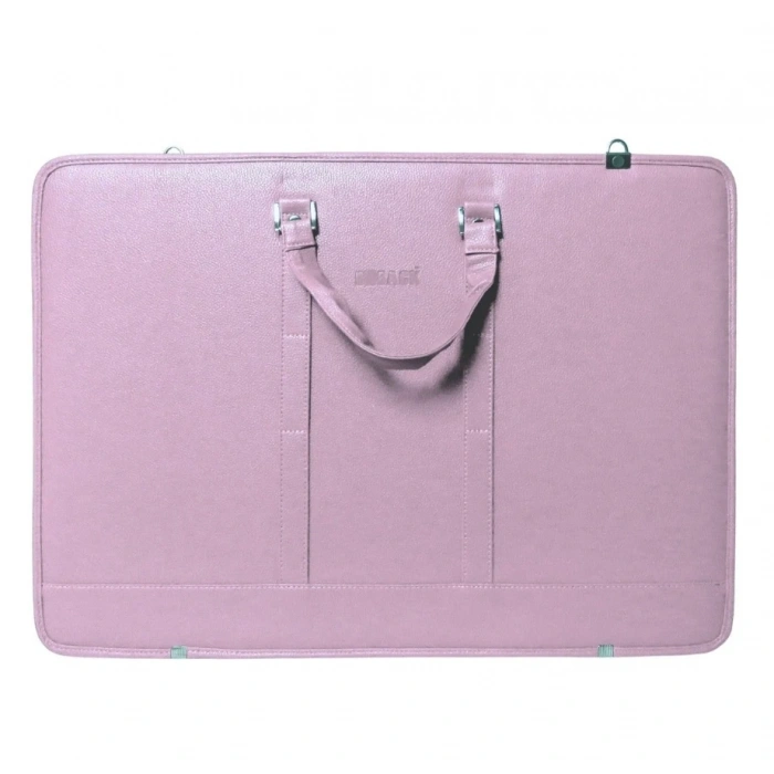 Bback Deri Körüklü Proje Resim Çantası 40x55 cm. PASTEL LİLA