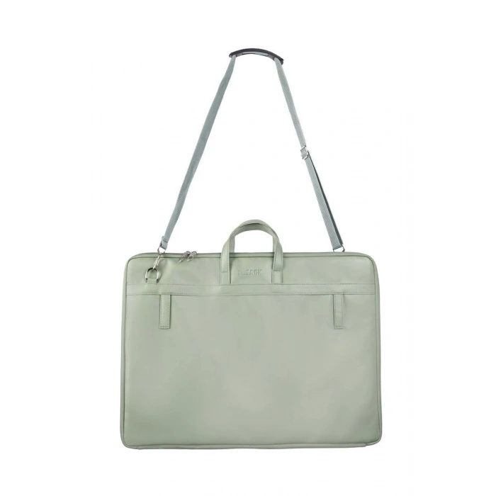 Bback Deri Proje Resim Çantası 55x75 cm. PASTEL MİNT YEŞİLİ