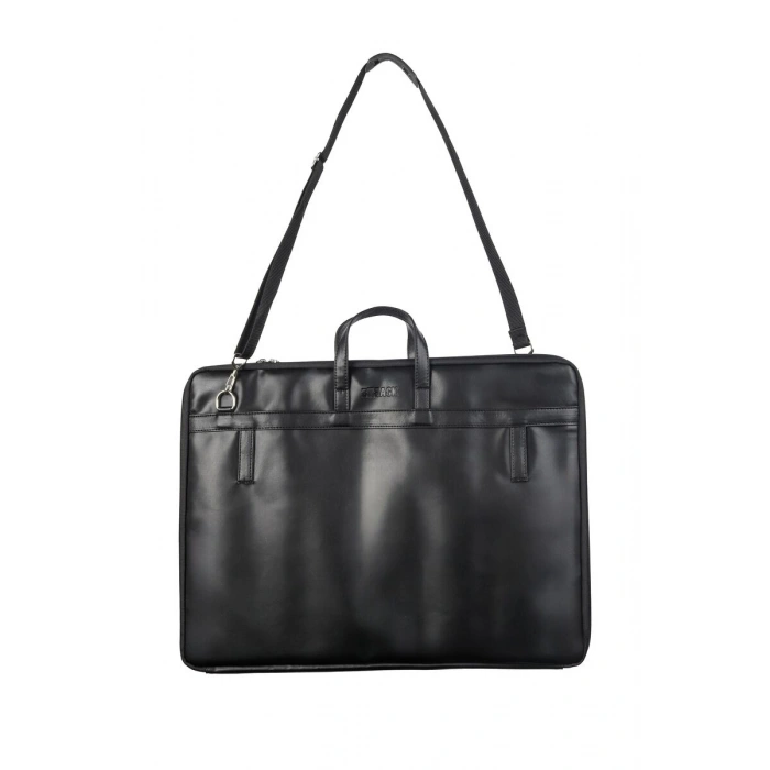 BBack Deri Proje Resim Çantası 40x55 cm. SİYAH