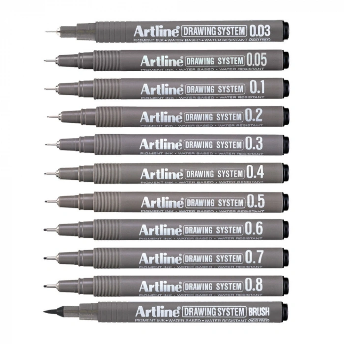 Artline Drawing System Teknik Çizim Kalemi Seti 11li