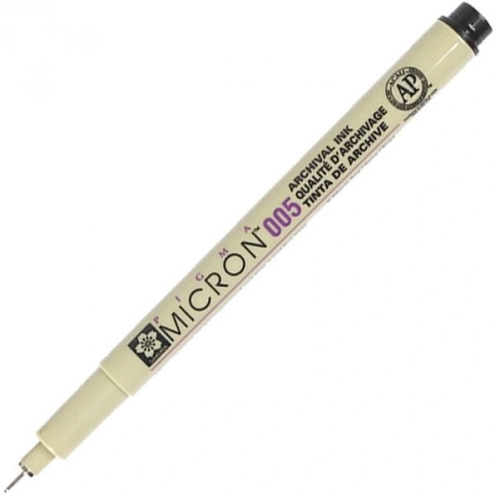 Sakura Pigma Micron Çizim Kalemi 0.05 SİYAH