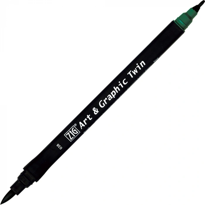 Zig Art & Graphic Twin Marker Çizim Kalemi 38 Sea Green