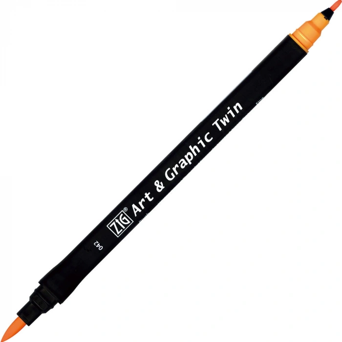 Zig Art & Graphic Twin Marker Çizim Kalemi 42 Light Orange