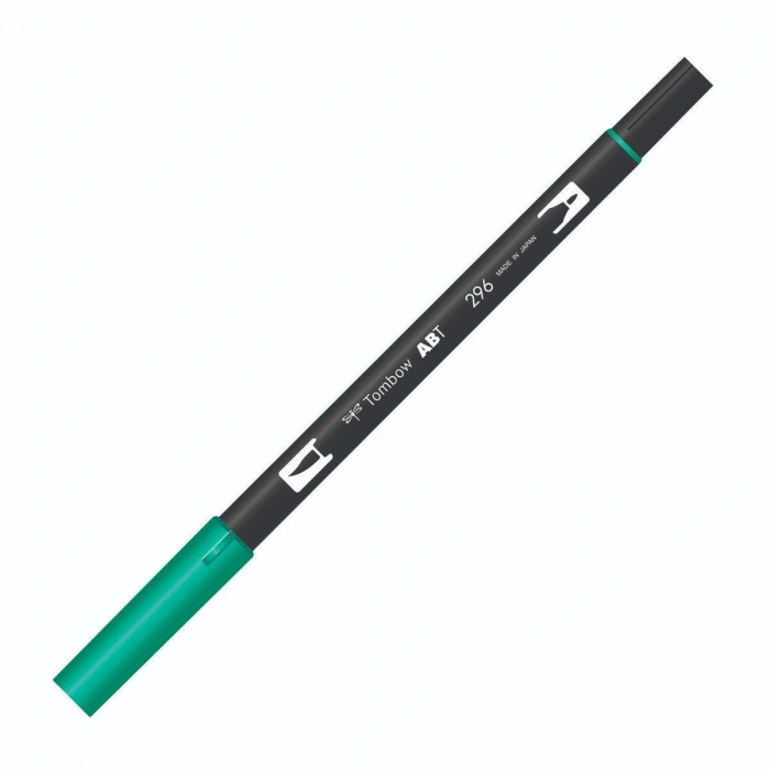 Tombow Dual Brush Pen Grafik Çizim Kalemi 296 Green