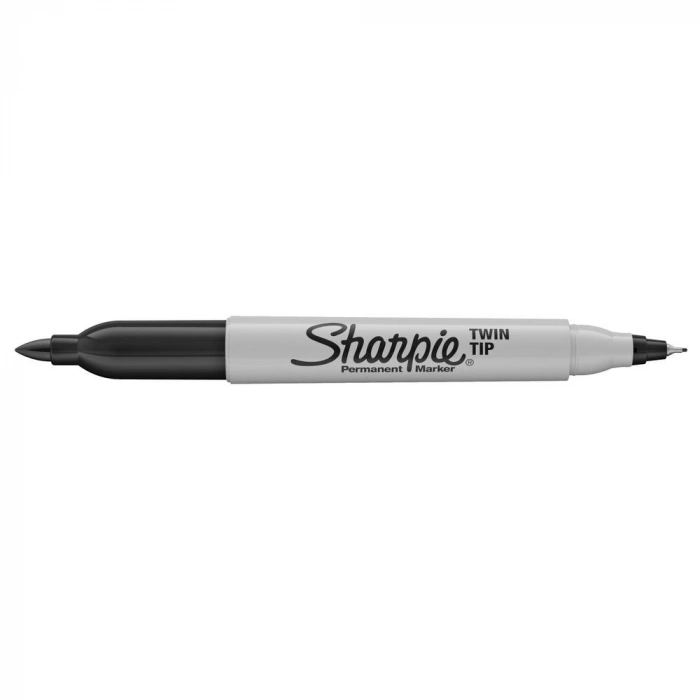 Sharpie Twin Çift Uçlu Permanent Marker Kalem SİYAH