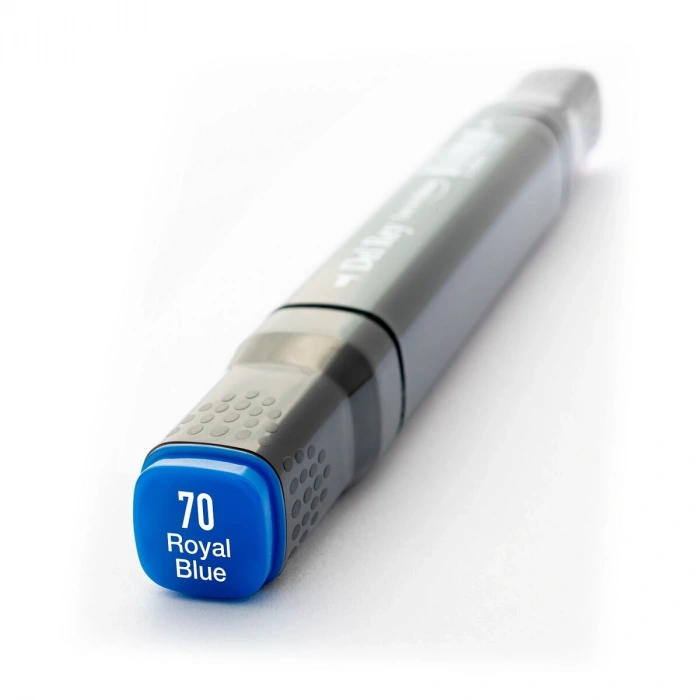 Del Rey Çift Uçlu Çizim Marker Kalemi 70 Royal Blue