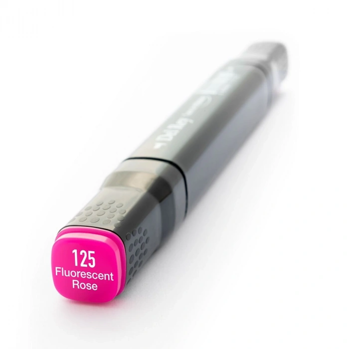 Del Rey Çift Uçlu Çizim Marker Kalemi 125 Fluorescent Rose