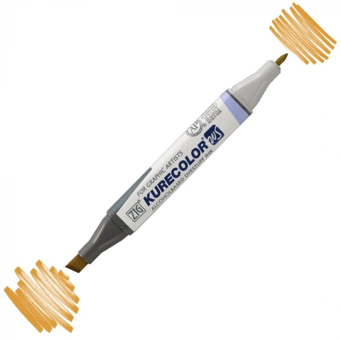 Zig Kurecolor Twin S Grafik Çizim Marker Kalemi 793 Light Brown