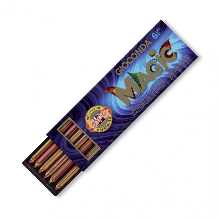 Koh-i Noor 5.6 mm Portmin Ucu 6lı Kutu MAGIC KARIŞIK RENKLER