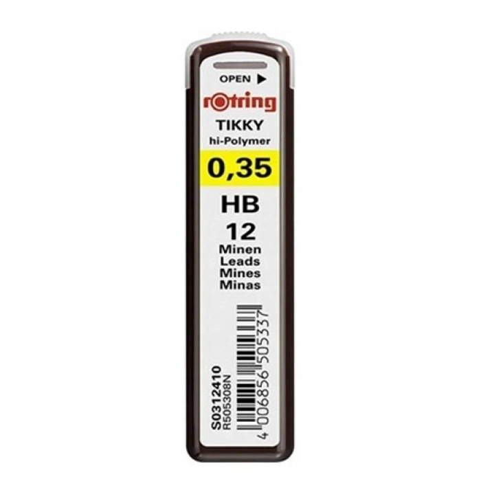 Rotring Tikky Hi-Polymer Kurşun Kalem Ucu 0.3 / 0.35 mm (HB)
