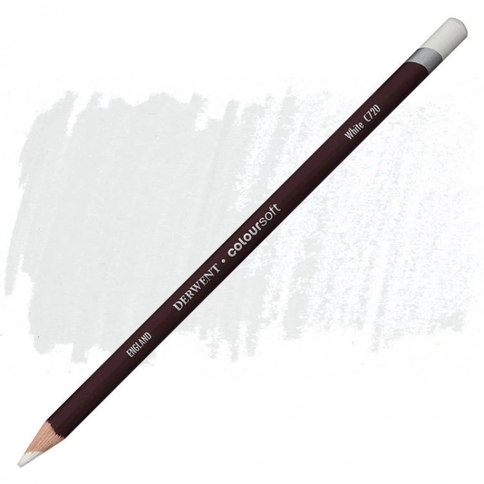 Derwent Coloursoft Pencil Yumuşak Kuruboya Kalemi C720 White