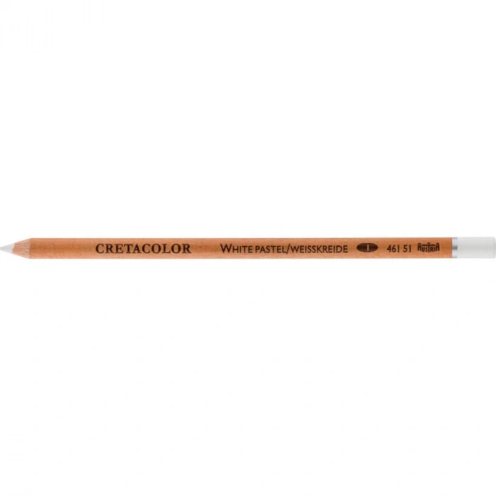 Cretacolor White Chalk Pastel Pencil Füzen Kalem Soft
