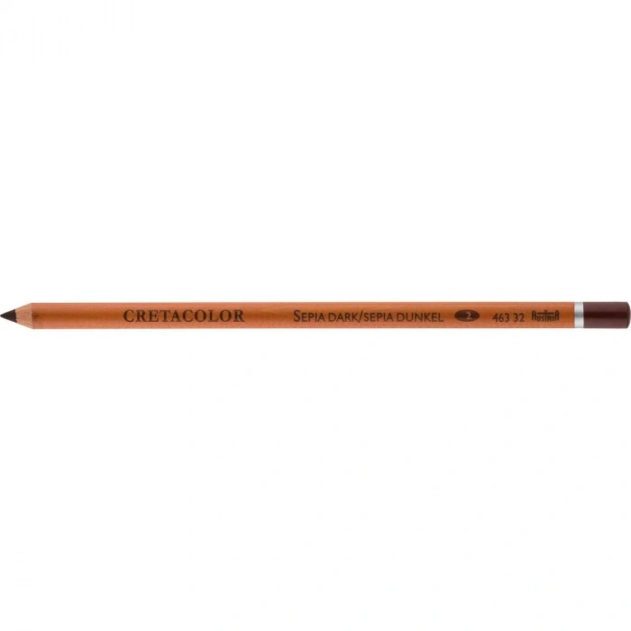 Cretacolor Sepia Pencils Dry Dark Sepia Füzen Kalem Dark