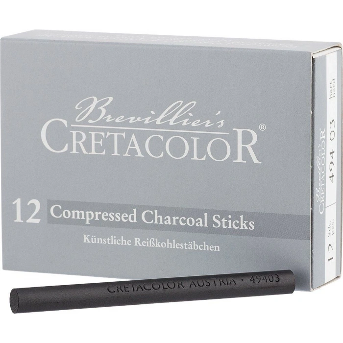 Cretacolor Compressed Charcoal Kömür Füzen Hard