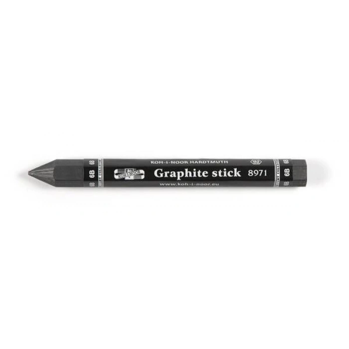 Koh-i Noor Jumbo Graphite Stick Ağaçsız Kalın Grafit Füzen Kalem 6B