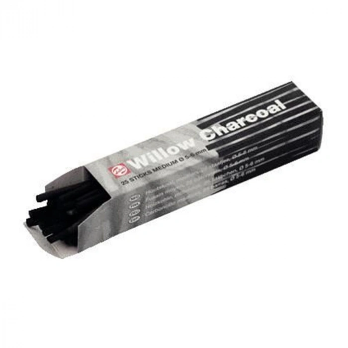 Talens Willow Charcoal Doğal Kömür Füzen Seti 5-6 mm 25li Kutu
