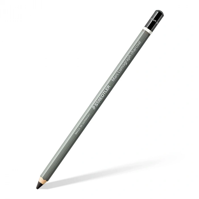 Staedtler Mars Lumograph Charcoal Kömür Füzen Kalem SOFT