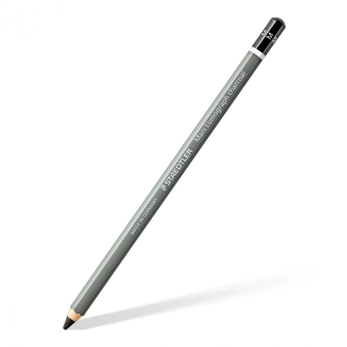 Staedtler Mars Lumograph Charcoal Kömür Füzen Kalem MEDIUM